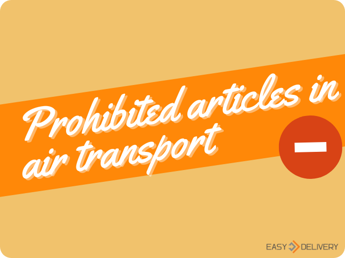 Articles interdits en transport aérien